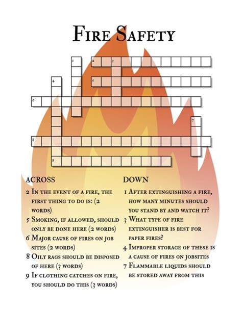 end of a fire crossword clue|end of a fire answer.